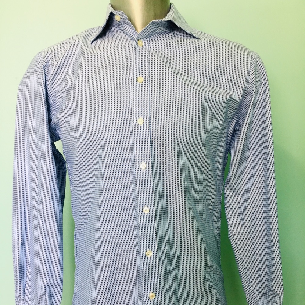 Thomas Pink Slim Fit French Cuff Shirt